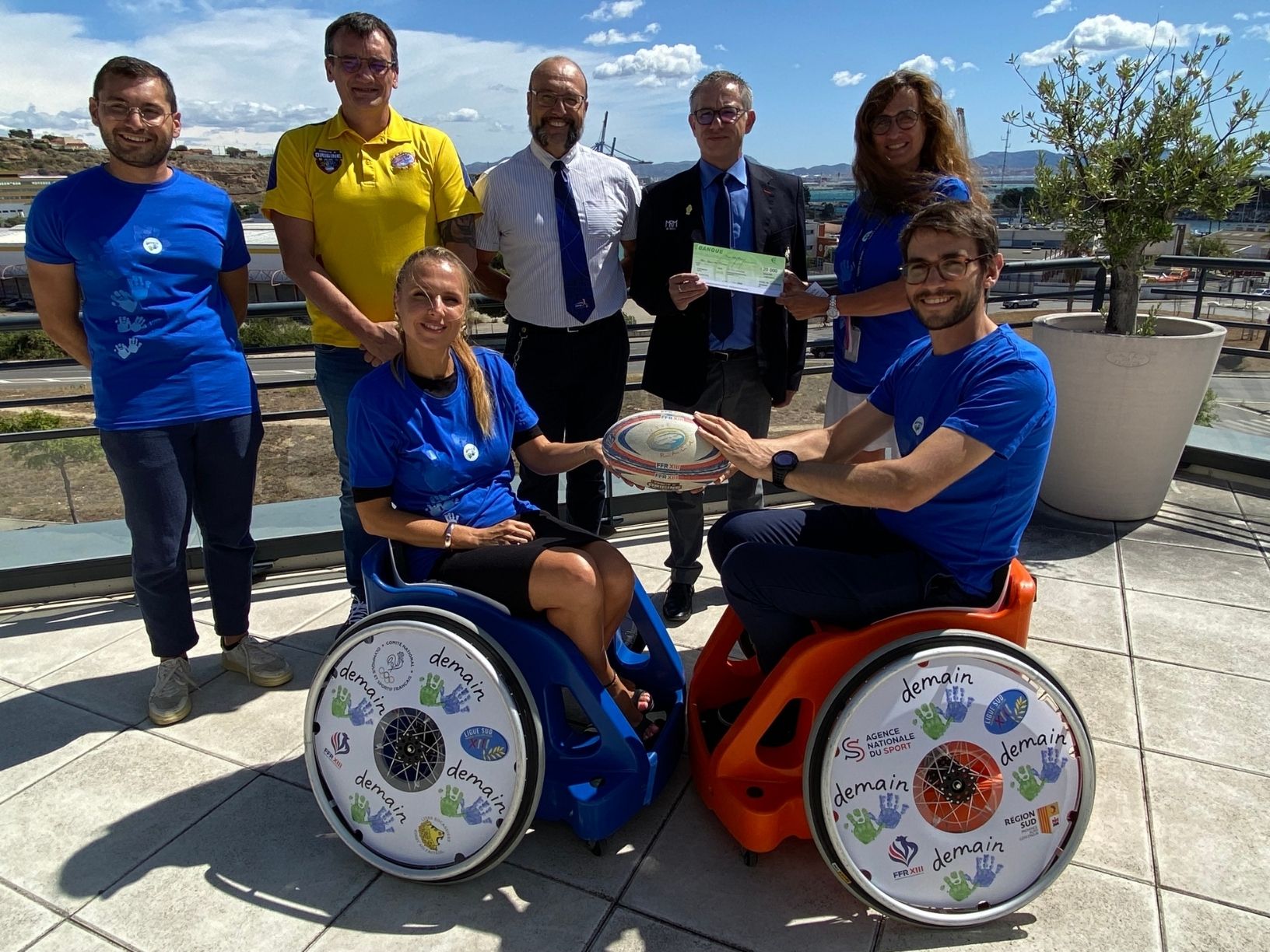 Pararugby — Achat de fauteuils