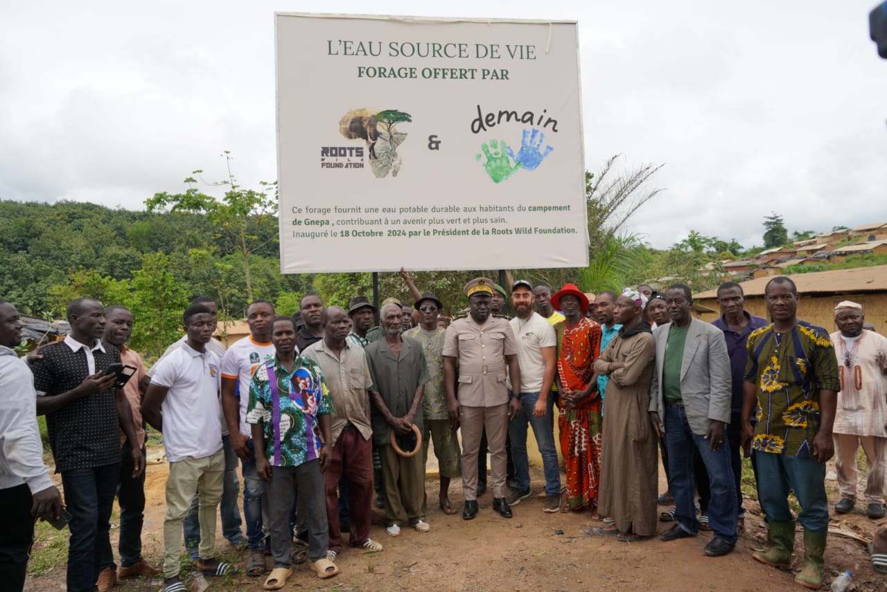 Roots Wild Foundation — Forage d'eau potable